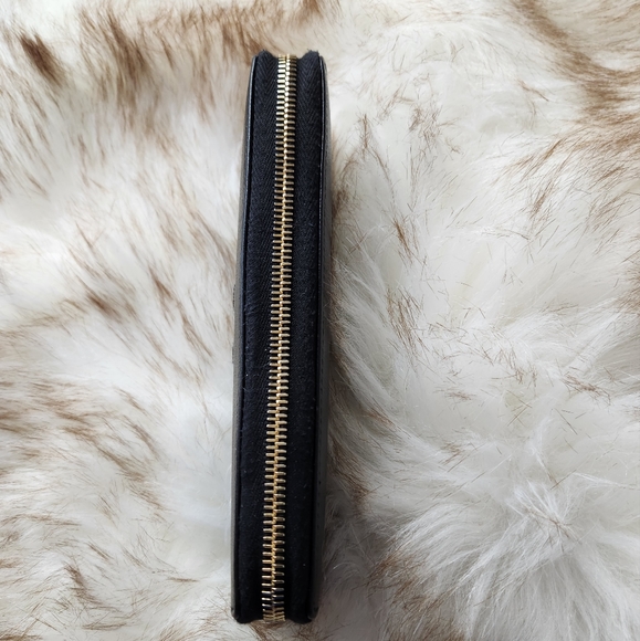 Yves Saint Laurent YSL Belle Du Jour Monogram Zip Around Wallet - Picture 7 of 15